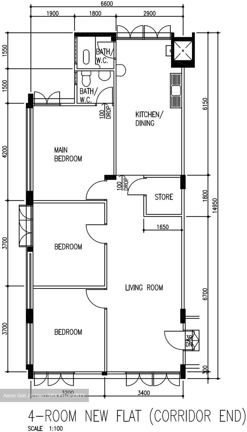 Blk 603 Clementi West Street 1 (Clementi), HDB 4 Rooms #563759851